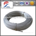 ASTM 6X7 9/64" galvanized steel wire rope